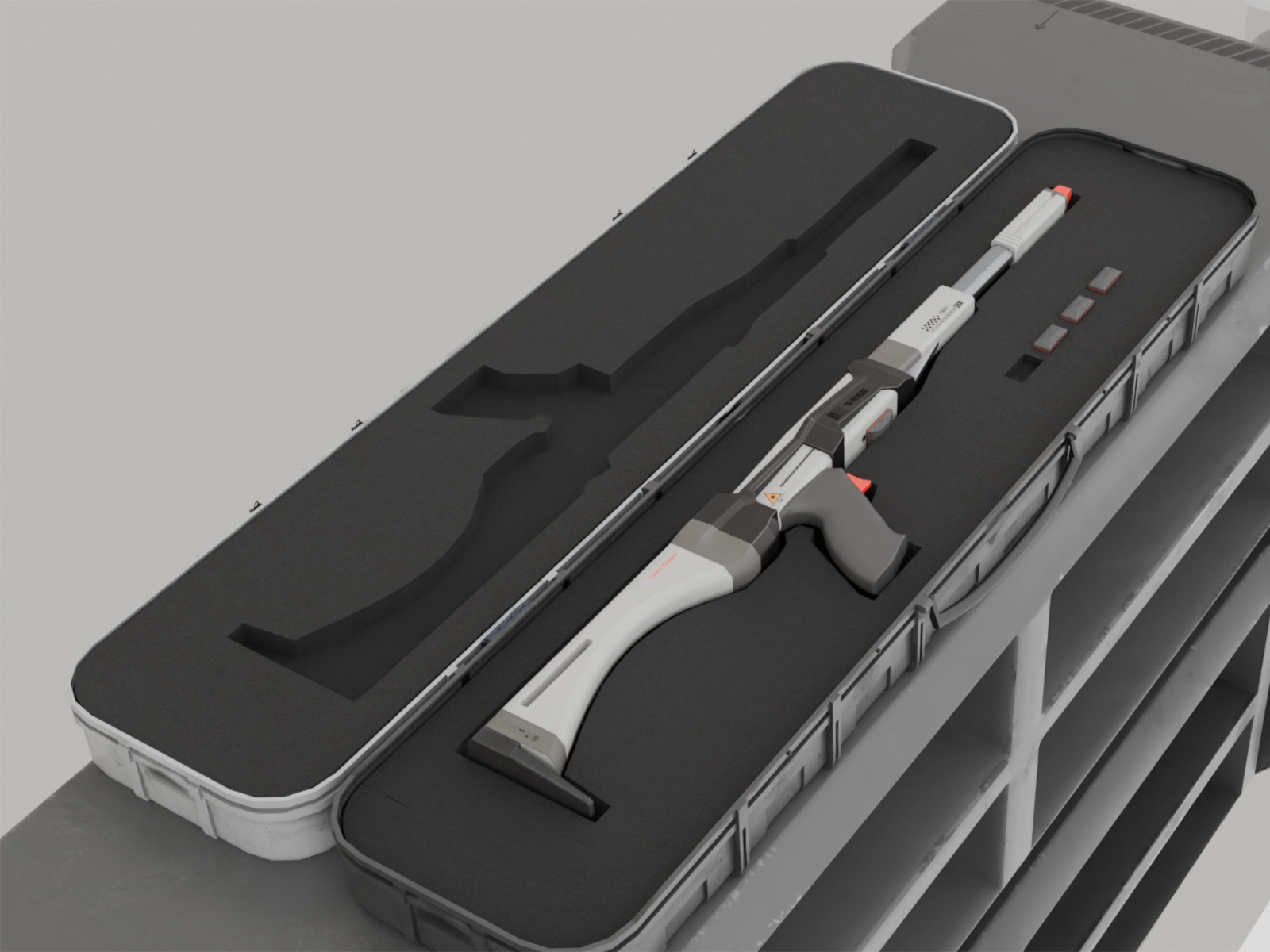3D weapon model